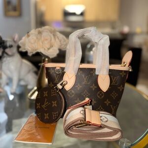 Brown Monogram mini tote neverful BB Women's Bag